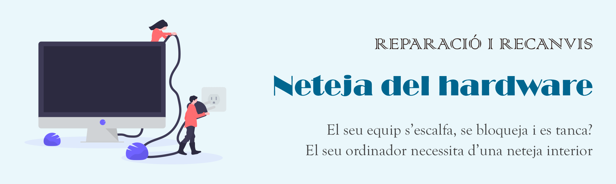 El seu equip s’escalfa, se bloqueja i es tanca?El seu ordinador necessita d’una neteja interior